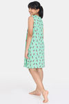 Rosaline Girls Disney Knit Cotton Knee Length Nightdress - Spring Bud — thumbnail 3